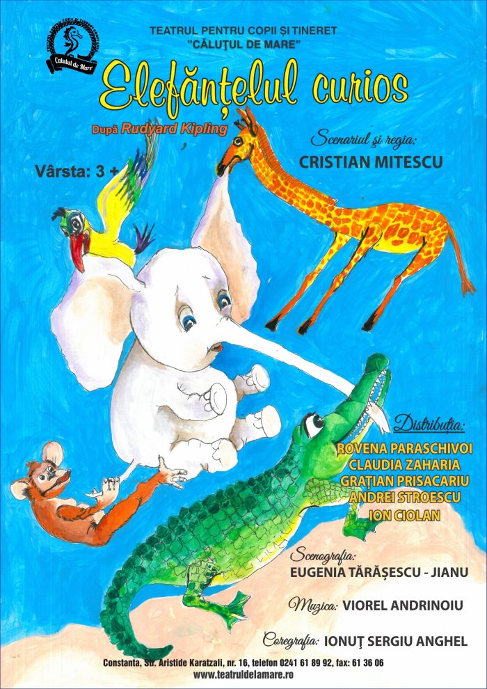 Elefantelul curios Elefantelul curios